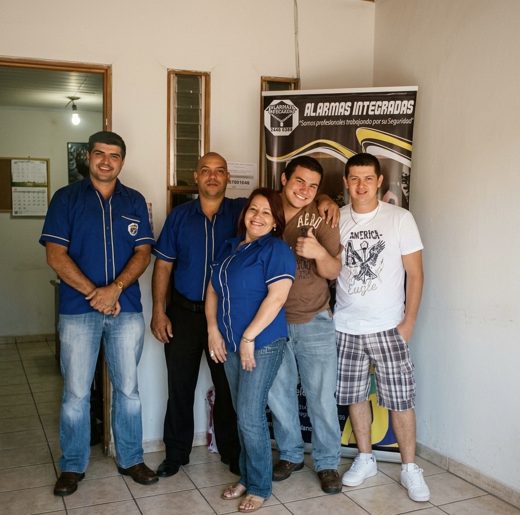 Fotografia primeros años Alarmas Integradas